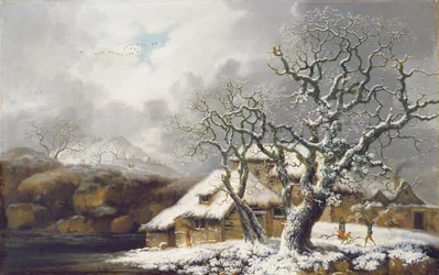 Eine Winterlandschaft, 1752